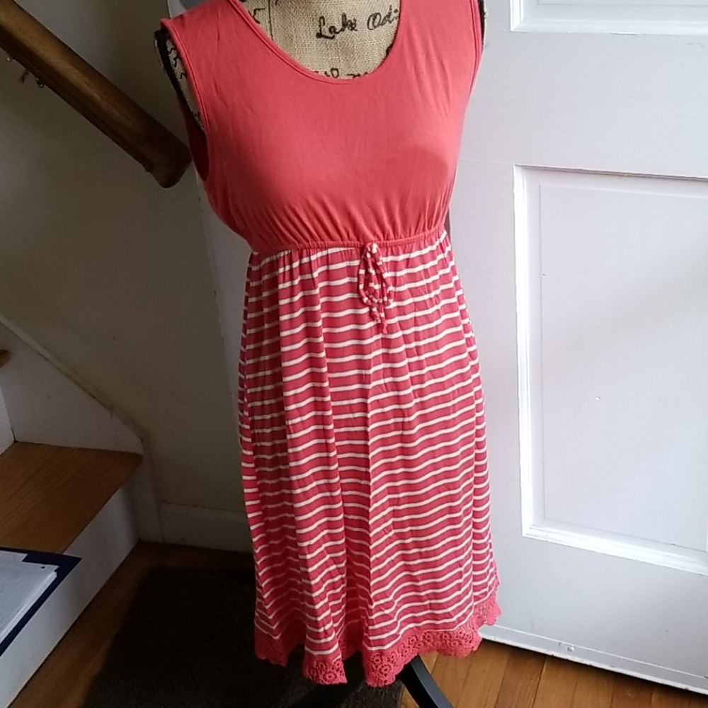 Ma Cherie Maternity Striped Dress